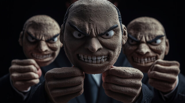 Emotional manipulation exploits human emotions in political struggles, including office politics, suppressing opposing views and forcing others to abandon their stance.