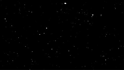 Distressed white grainy texture. Dust overlay textured. Grain noise particles. Snow effects pack. Rusted black background. Vector illustration