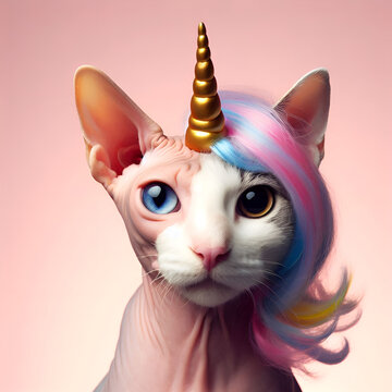 Tale Creature: The Half-Cat, Half-Unicorn