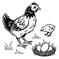 set-of-chicken-icon-hand-draw-black-colour-easter- (7).eps