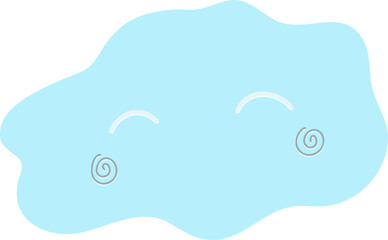 구름, sky, 벡터, blue, 네이처, 레인보우, 여름, 날씨, 비, 레인, 레이니, 비구름