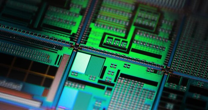 Silicon semiconductor wafer close-up. In electronics, a wafer also called a slice or substrate is a thin slice of semiconductor, a crystalline silicon, used for the fabrication of integrated circuits