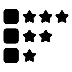 review feedback solid  icon	
