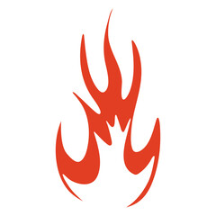 Cute Fire Illustration Set