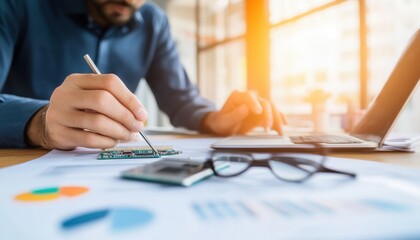 Focused Technician Repairing Electronic Circuit Board at Desk
