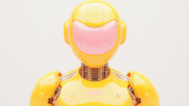 Futuristic Cybernetic Vision The Evolution of AI and Robotics