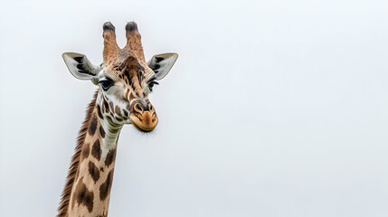 Obraz premium Close Up Portrait Of A Giraffe