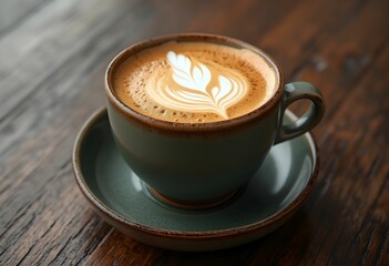 Artisan Cappuccino with Beautiful Latte Art