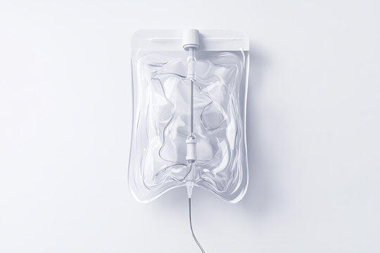 normal saline solution IV bag