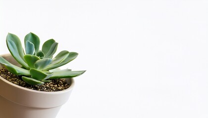 Obraz premium Small plants potted PPT picture