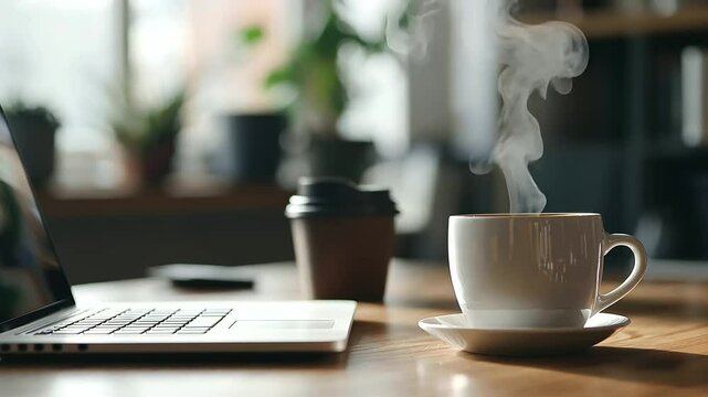 Crowdfunding Campaign Success with Coffee-fueled Laptop