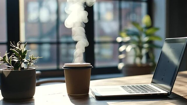 Crowdfunding Success with Coffee and Technology in the Workspace