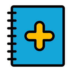 Obraz premium Note Book Icon
