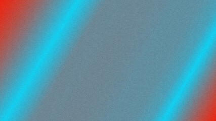 An abstract composition showcases dynamic blue and red gradients on a muted background. The contrasting colors create a visually engaging atmosphere, enhancing the overall aesthetic