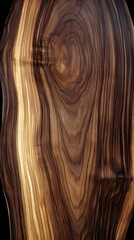 Obraz premium Stunning Walnut Wood Texture Background Image Live Edge Grain
