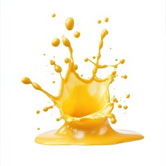 Vibrant Splash of Orange Juice in Motion A Stunning Visual of Refreshing Citrus