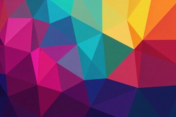 Fototapeta premium Geometric repeating shapes, vibrant color gradients , texture, modern