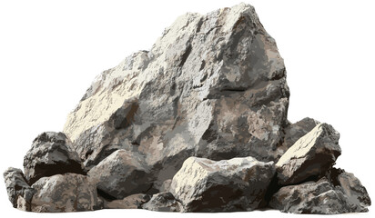 Vector mountains, rocks, shapes, transparent backgrounds png, abstract landscape, stylized cliffs, 3D hills, nature elements, stone formations, geometric peaks, isolated scenery