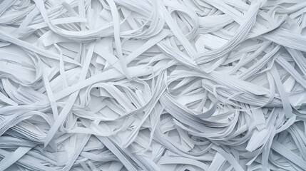 Shredded Paper Background Texture