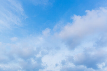 Fototapeta premium Clouds and sky,blue sky background with tiny clouds.