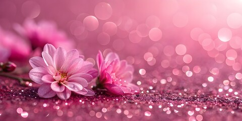 pink flower background abstract 