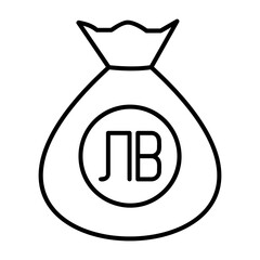 Bulgarian Lev Note Icon