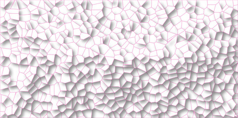 Abstract colorful background with triangles mosaic pattern vector backdrop with hexagons. Multicolored geometric wattled mosaic pattern wallpaper. Colorful polygonal design consist of triangles. 