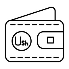 Ugandan Shilling Note Icon