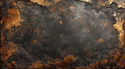 Rusted metal plate texture background