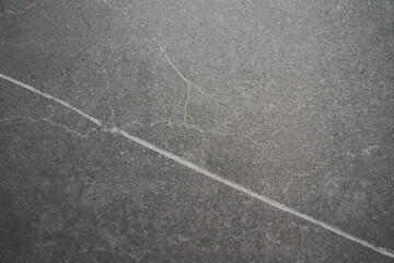 Close-up of textured grey marble