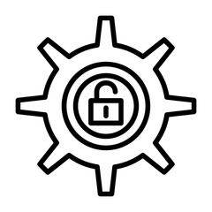Unlock Setting Icon