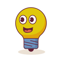 light bulb idea groovy character