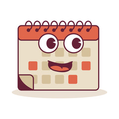 calendar date groovy character
