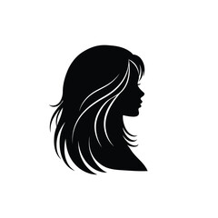 woman with long hair