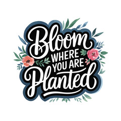 Spring concept vector art. Hello Spring typography illustration