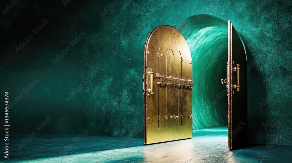 Poster cyber security and cloud computing background with encrypted digital storage connections.