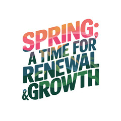 Spring concept vector art. Hello Spring typography illustration