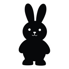 easter bunny isolated on white