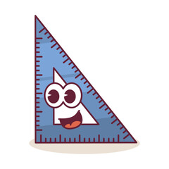 triangle ruler groovy character