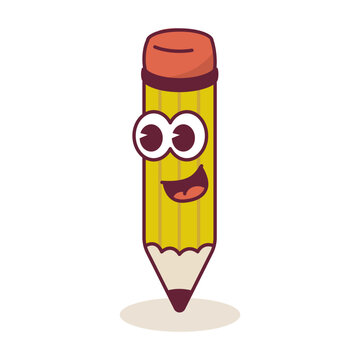 pencil write groovy character