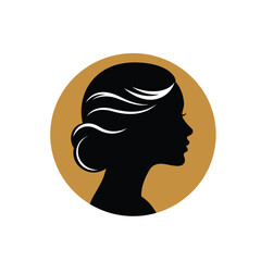 woman face silhouette
