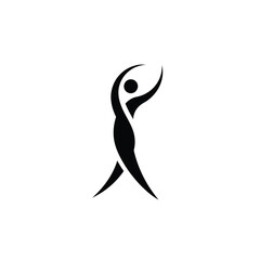 Fototapeta premium Physiotherapy logo icon