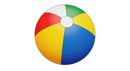 Fototapeta premium Colorful Beach Ball