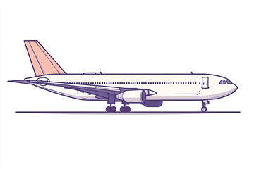 Fototapeta premium Airbus A330 aircraft