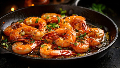 grilled shrimp with lemon