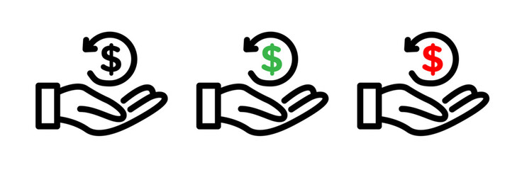 Donation icons collection