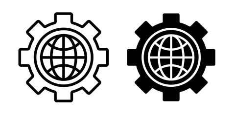 Globalization icons collection