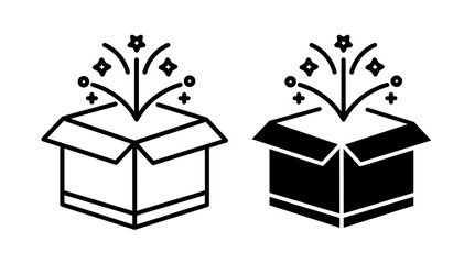 Magic box icons collection