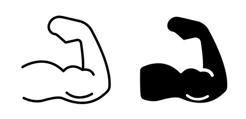 Strong hand icons collection