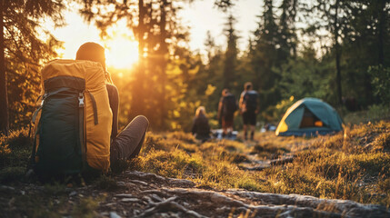 Adventure and outdoor activity images, like hiking, biking, and camping, are selling well as people seek to reconnect with nature.